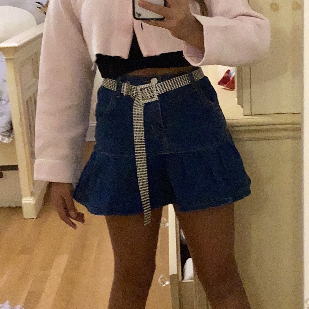 Brandy Melville rhinestone belt